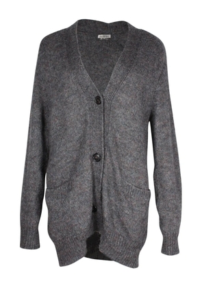 Isabel Marant Vintage mohair V-neck cardigan - Grey
