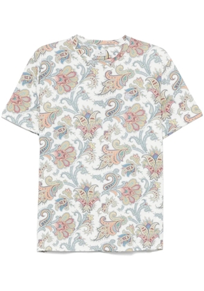 ETRO paisley-print T-shirt - White
