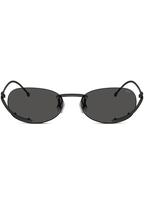 Diesel 0DL1004 oval-frame sunglasses - Black