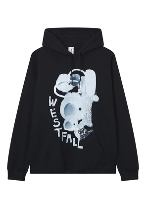 WESTFALL graphic-print hoodie - Black