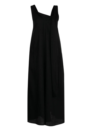 Forme D'expression square-neck wide-leg jumpsuit - Black
