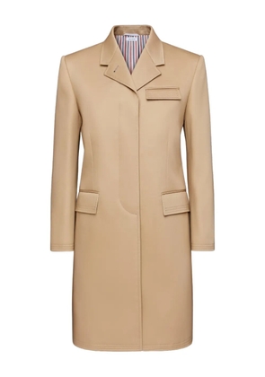 Thom Browne high-armhole chesterfield coat