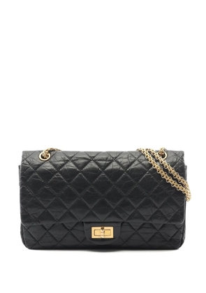 CHANEL Pre-Owned 2013-2014 Reissue 2.55 Aged Calfskin Double Flap 227 shoulder bag - Black