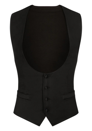 Dolce & Gabbana sleeveless jacket - Black