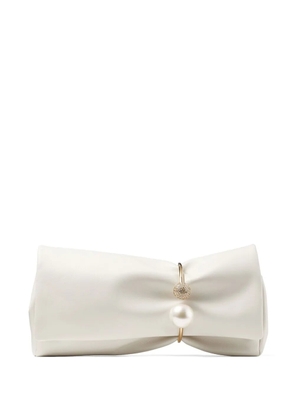 Jimmy Choo Xandra clutch - White