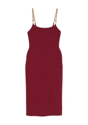 Michael Kors chain-strap dress - Red