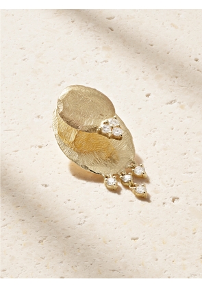 Pascale Monvoisin - Gaby N°3 9-karat Gold Diamond Single Earring - One size