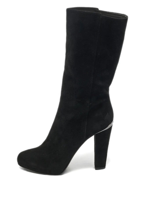 Le Silla black mid-calf boots