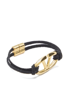 Valentino Garavani The Bold Edition VLogo rope bracelet - Gold