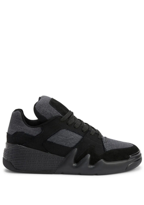 Giuseppe Zanotti Talon logo-patch sneakers - Black
