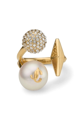 Jimmy Choo multi-charm ring - Gold