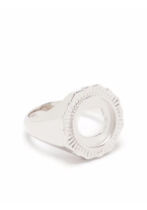 Maria Black POP sterling silver moss ring - Grey