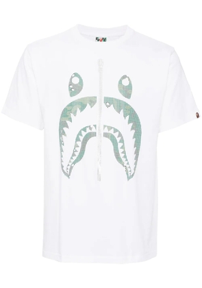 A BATHING APE® graphic print T-shirt - White