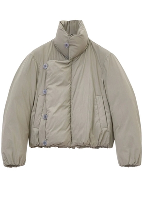 LEMAIRE cropped puffer blouson jacket - Green