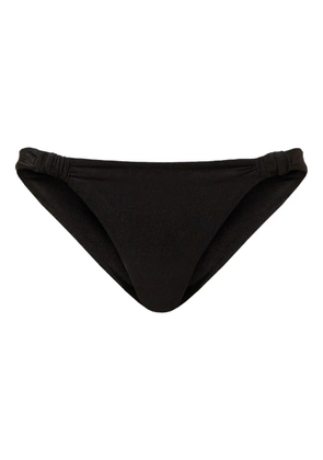 TWINSET ruched bikini bottoms - Black