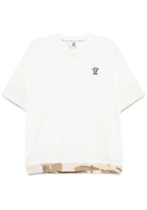 AAPE BY *A BATHING APE® cotton T-shirt - White