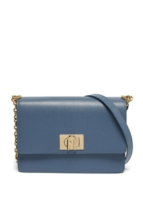 Furla 1927 flap chain shoulder bag - Blue