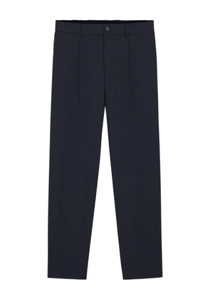 BOSS button pleated trousers - Blue