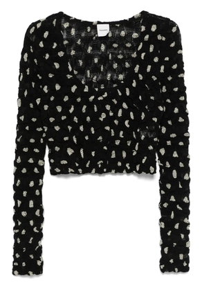 Nanushka Zylan shirt - Black