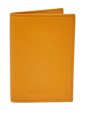 Bvlgari Pre-Owned leather passport holder - Yellow