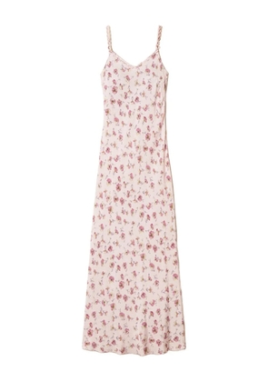 TWINSET floral-print maxi dress - Pink