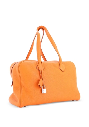 Hermès Pre-Owned Victoria II Bag Clemence 35 satchel - Orange