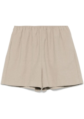 Nanushka straight-leg shorts - Neutrals