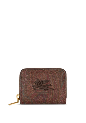 ETRO Pegaso zip-around wallet - Brown
