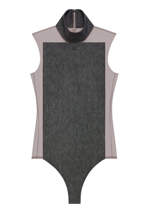 Courrèges Illusion bodysuit - Grey