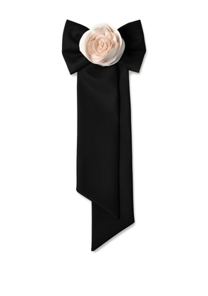 ANOUKI flower bow hair accessory - Black