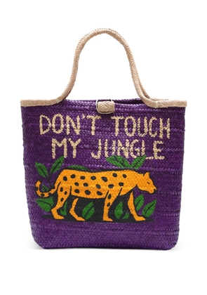 Brigitte Dandá tote bag - Purple