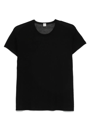 TOTEME silk T-shirt - Black