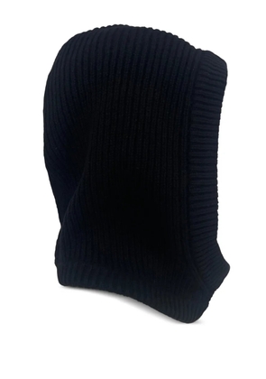 Rick Owens cashmere-blend balaclava - Black