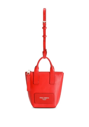 Dolce & Gabbana mini Adamo bag charm - Red