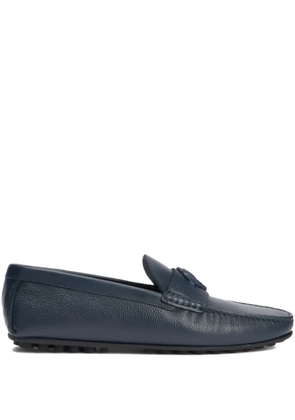 Roberto Cavalli leather loafers - Blue
