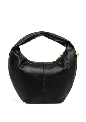 Furla twisted-handle leather tote bag - Black