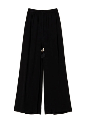 TWINSET tassel-embellished palazzo pants - Black