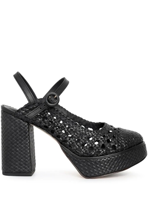 Sarah Chofakian 90mm Frame pumps - Black
