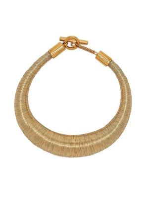 Jil Sander sculpted bracelet - Gold