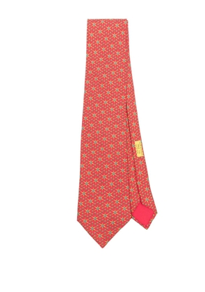 Hermès Pre-Owned 2000s silk tie - Orange
