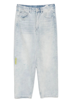 AAPE BY *A BATHING APE® moonface-logo jeans - Blue
