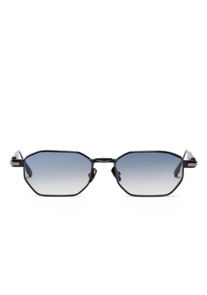 John Dalia Axel geometric-frame sunglasses - Black