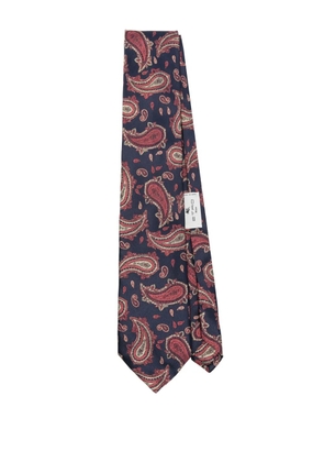 ETRO silk tie - Blue