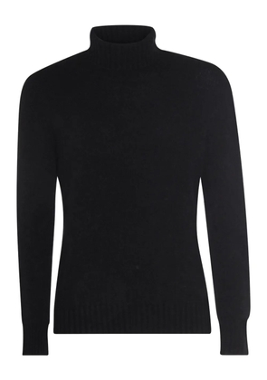 Piacenza Cashmere turtleneck cashmere-silk blend sweater - Black