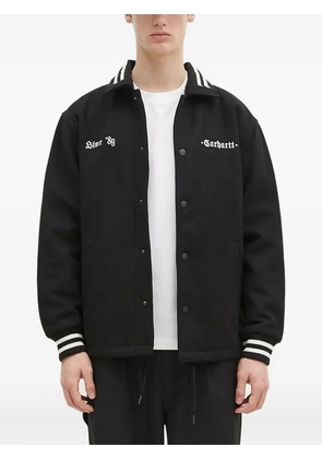 Carhartt WIP embroidered coach jacket - Black