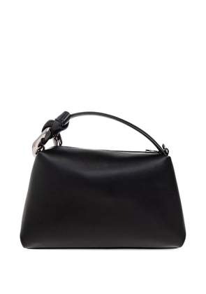 JW Anderson knot-detail leather tote bag - Black