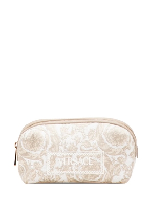 Versace Pre-Owned 2000-2025 Canvas Athena Beauty pouch - Brown