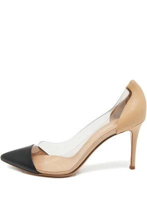 Gianvito Rossi panelled pumps - Neutrals