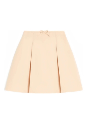 Valentino Garavani mini Crepe Couture skirt - Neutrals