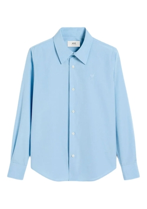 AMI Paris Ami de Coeur cotton shirt - Blue